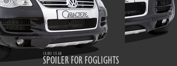 Spoiler fata Volkswagen TOUAREG 2007